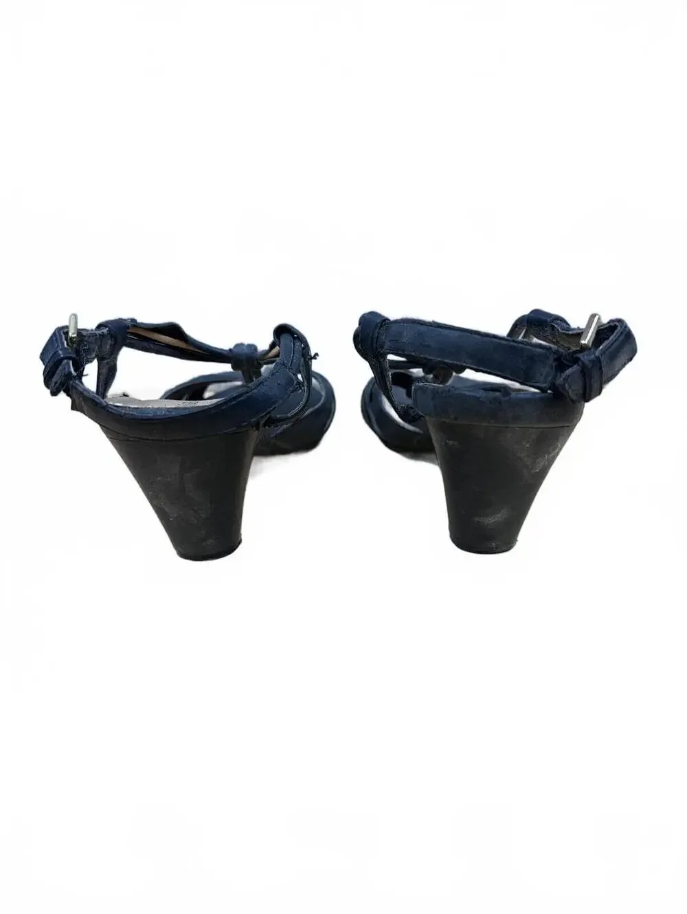 Croft & Barrow Black Strappy Slingback Heels